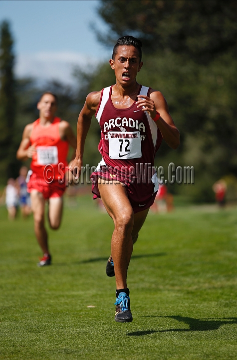 2014StanfordSeededBoys-449.JPG - Seeded boys race at the Stanford Invitational, September 27, Stanford Golf Course, Stanford, California.